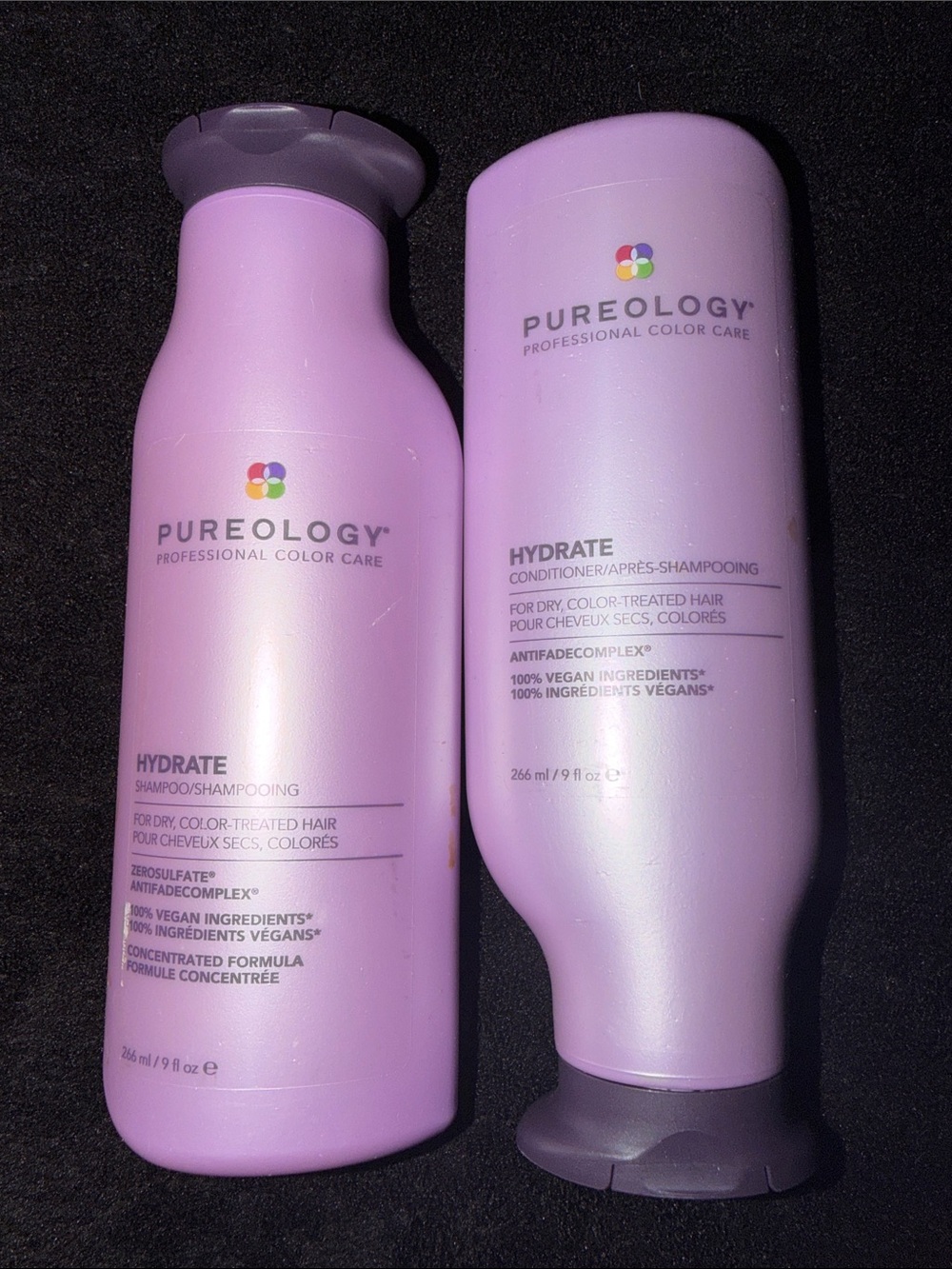 Pureology Hydrate Shampoo & Conditioner - Lavender Pink